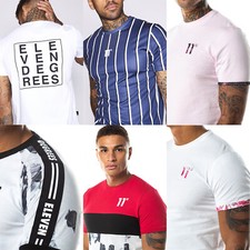 11 DEGREES Mens Designer Crew